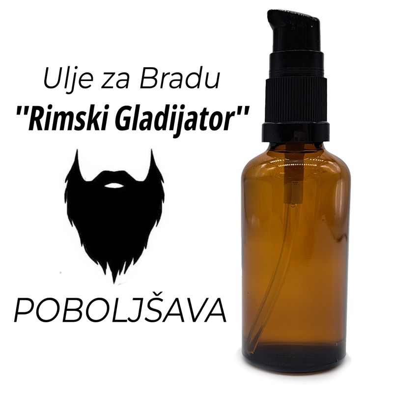 Neoznačeno Ulje za Bradu 50ml - Rimski Gladijator