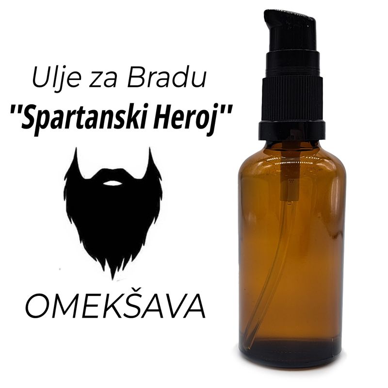 Neoznačeno Ulje za Bradu 50ml - Spartanski Heroj