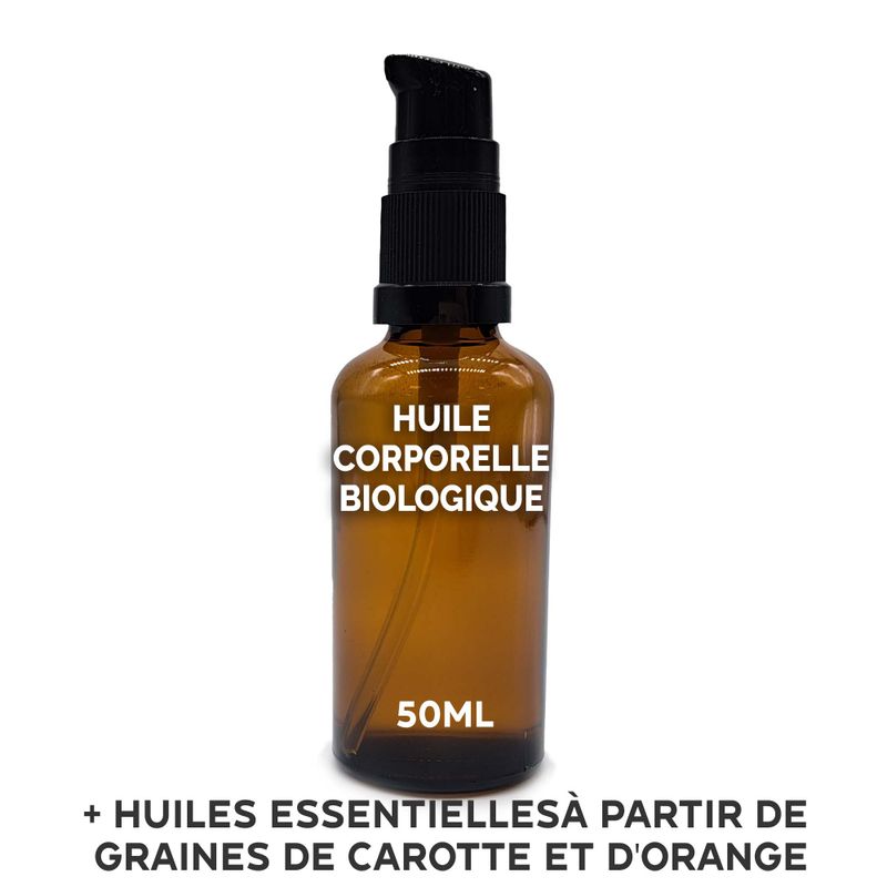 Neoznačeno Organsko Ulje za Tijelo 50 ml - Mrkva i Naranča