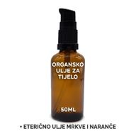 Neoznačeno Organsko Ulje za Tijelo 50 ml - Mrkva i Naranča