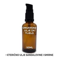 Neoznačeno Organsko Ulje za Tijelo 50 ml - Sandalovina i Smirna