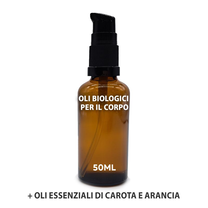 Neoznačeno Organsko Ulje za Tijelo 50 ml - Mrkva i Naranča