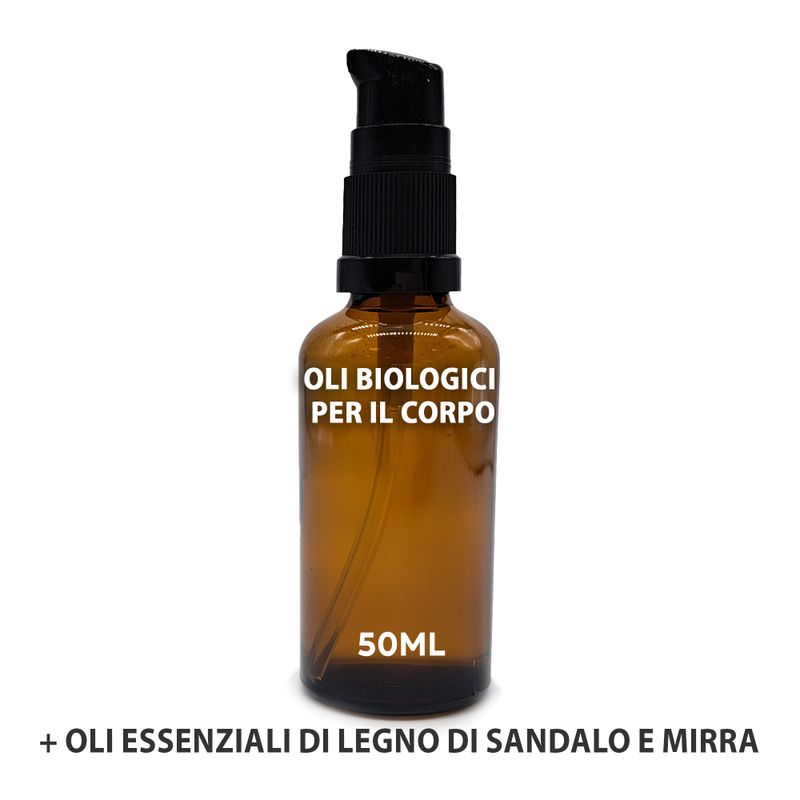 Neoznačeno Organsko Ulje za Tijelo 50 ml - Sandalovina i Smirna