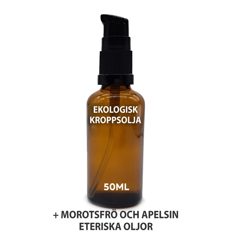 Neoznačeno Organsko Ulje za Tijelo 50 ml - Mrkva i Naranča