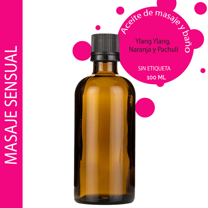 Senzualno Ulje za Masažu - 100ml - Bez Etikete