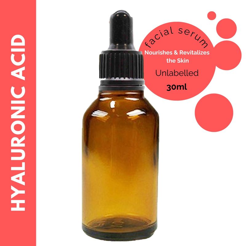 Serum za Lice s Hijaluronskom Kiselinom 30ml - bez Etikete