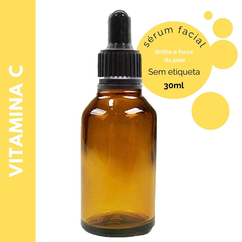 Serum za Lice s Vitaminom C 30ml - Bez Etikete