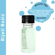 Bijeli Božić Mirisno Ulje 10ml - Bez Etikete