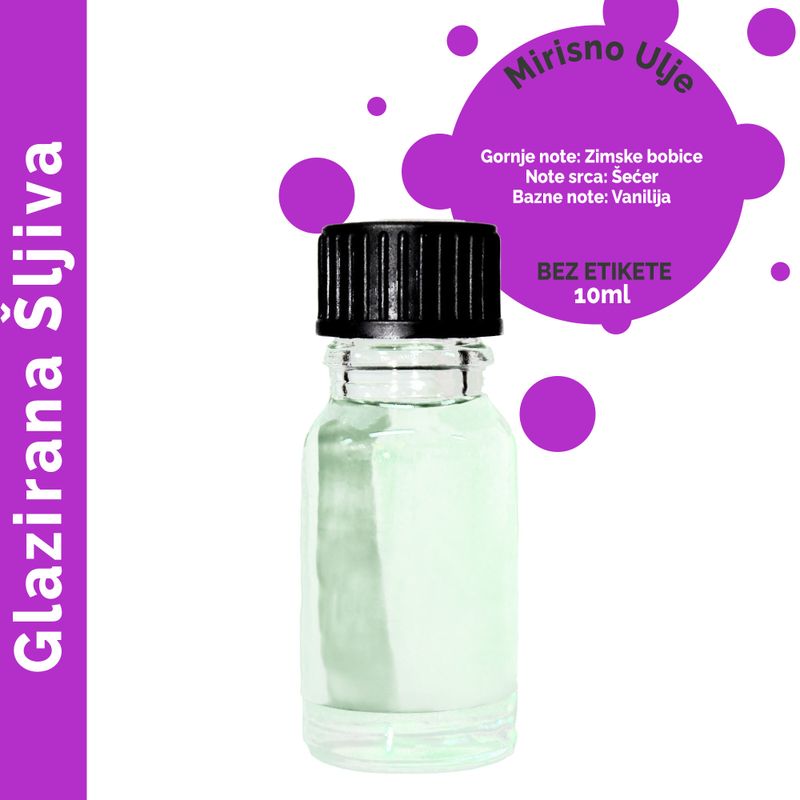 Smrznuta Glazirana Šljiva 10ml - Bez Etikete