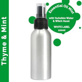 100ml Sprej s Eteričnim Uljima Timijan i Menta - Bez Etikete