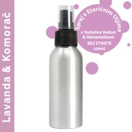 100ml Sprej s Eteričnim Uljima Lavanda i Komorač - Bez Etikete