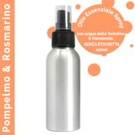 100ml Sprej s Eteričnim Uljima Grejpfrut i Ružmarin - Bez Etikete