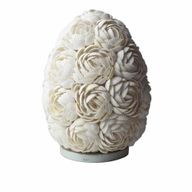 Boho Lampa od Morskih Školjki - Ruže - Ovalna - 20cm