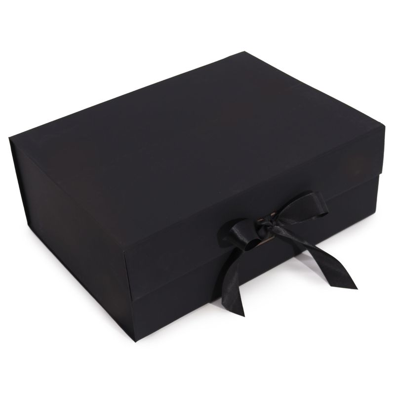 Sklopiva Poklon Kutija - Extra Velika (33x25x12cm) - Crna