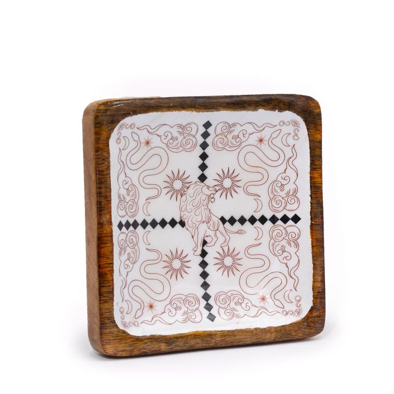 Velika Kvadratna Posudica za Sitnice 15x15x2.5cm - HOP HARE