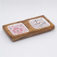Dvostruka Posudica za Sitnice 20x10x2.5cm - HOP HARE