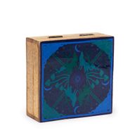Srednja Emajlirana Kvadratna Kutija 13.5x13.5x6 cm - HOP HARE