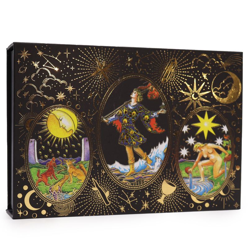 Tarot sa Zlatnim Tiskom - Neka Magija Počne - Poklon Set
