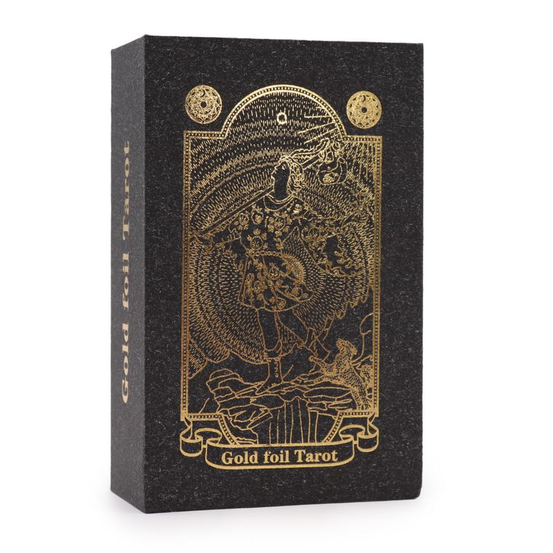 Tarot sa Zlatnim Tiskom i Knjižicom u Setu - Poklon Kutija