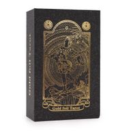 Tarot sa Zlatnim Tiskom i Knjižicom u Setu - Poklon Kutija