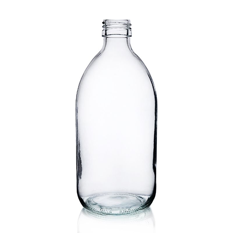 Farmaceutska Boca od Prozirnog Stakla 500ml