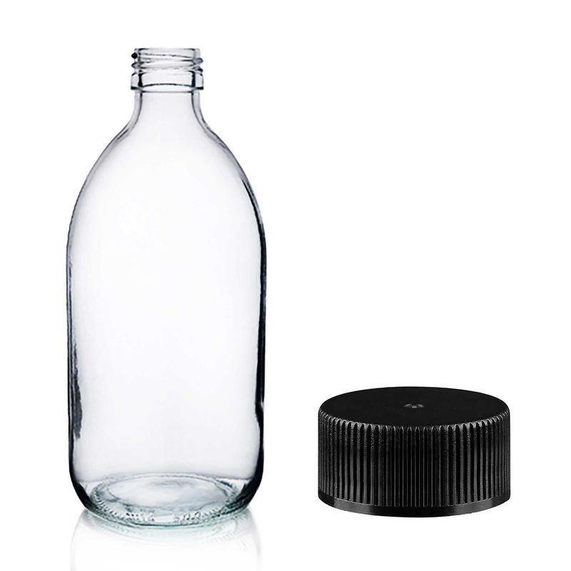 Farmaceutska Boca od Prozirnog Stakla 500ml