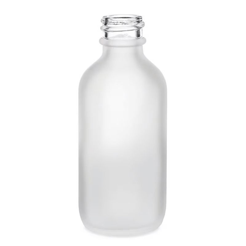 Mat Bijela Staklena Bočica - Bez Čepa 100ml