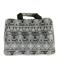 Podstavljena Torba za Laptop (motiv slonova) 33x24x3cm