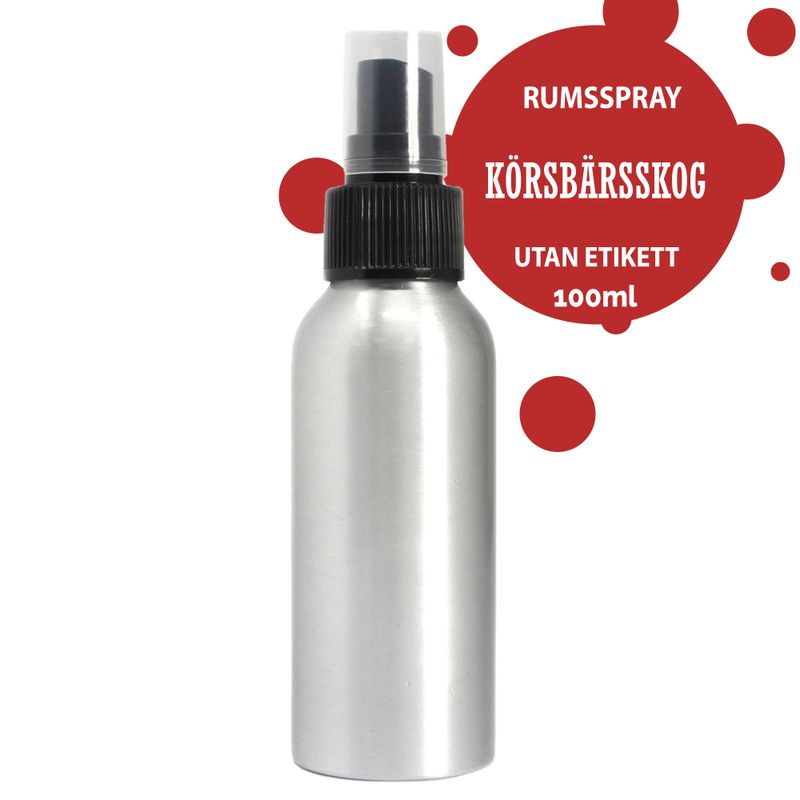 100 ml Sprej za Prostor - Trešnjina Šuma - Bez Etikete