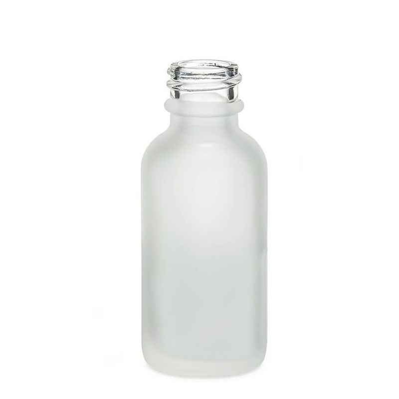 Mat Bijela Staklena Bočica - Bez Čepa 50ml