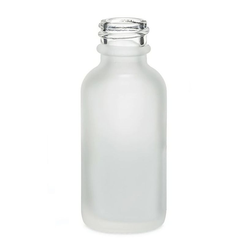 Mat Bijela Staklena Bočica - Bez Čepa 100ml