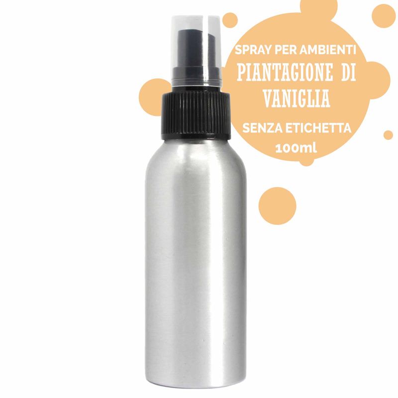 100 ml Sprej za Prostor - Plantaža Vanilije - Bez Etikete
