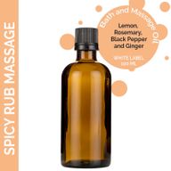 Začinjeno Ulje za Masažu - 100ml - Bez Etikete