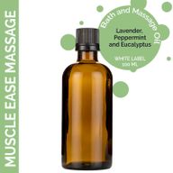 Masažno Ulje za Opuštanje Mišića - 100 ml - Bez Etikete