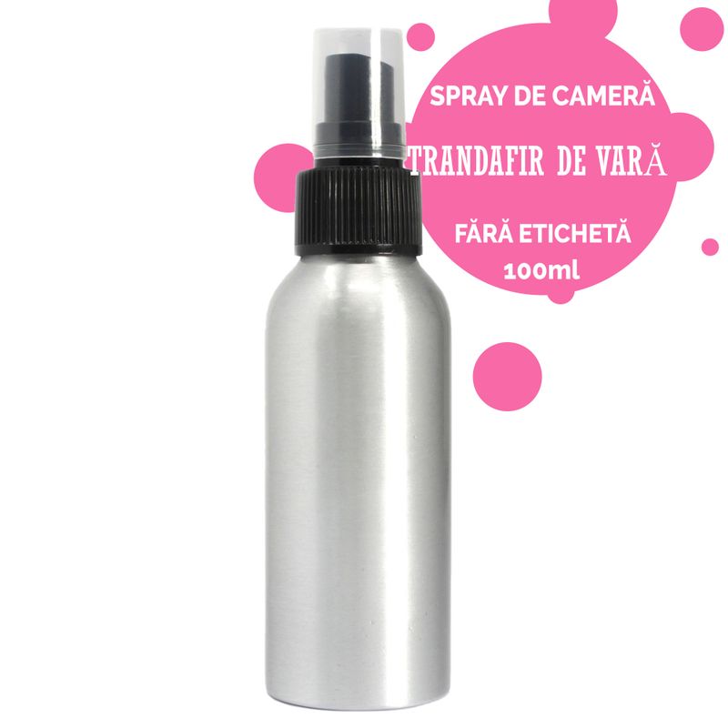 100ml Sprej za Prostor - Ljetna Ruža - Bez Etikete