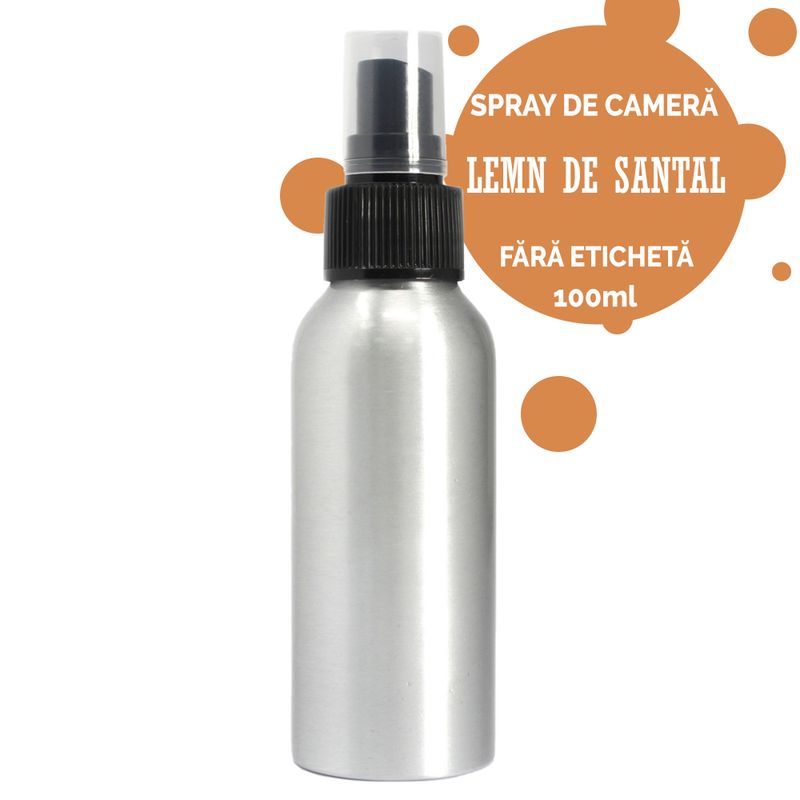 100ml Sprej za Prostor - Sandalovina - Bez Etikete