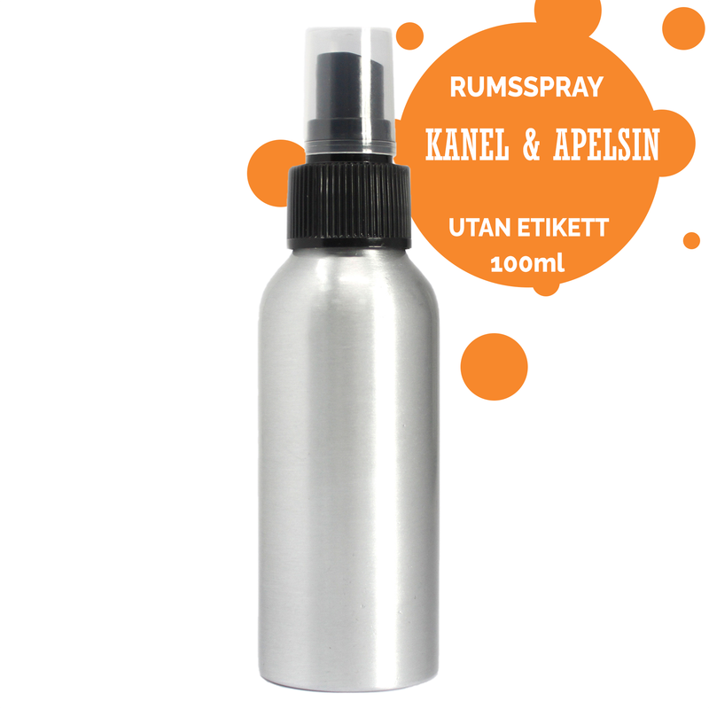 100ml Sprej za Prostor - Cimet & Naranča - Bez Etikete
