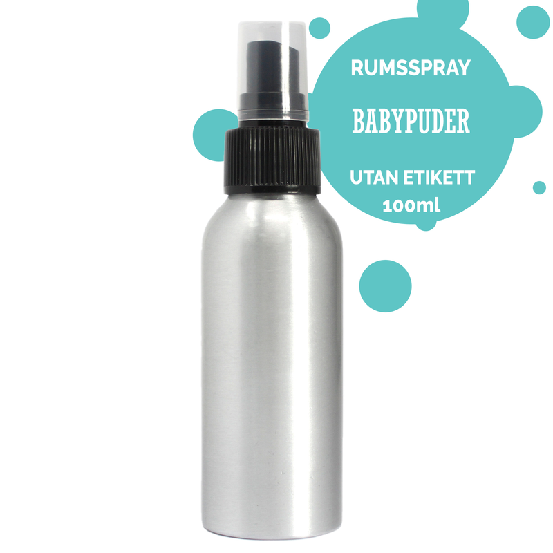 100ml Sprej za Prostor - Dječji Puder - Bez Etikete