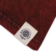 Majica Kratkih Rukava "Stone Washed" (S) – Mandala – Kestenjasta