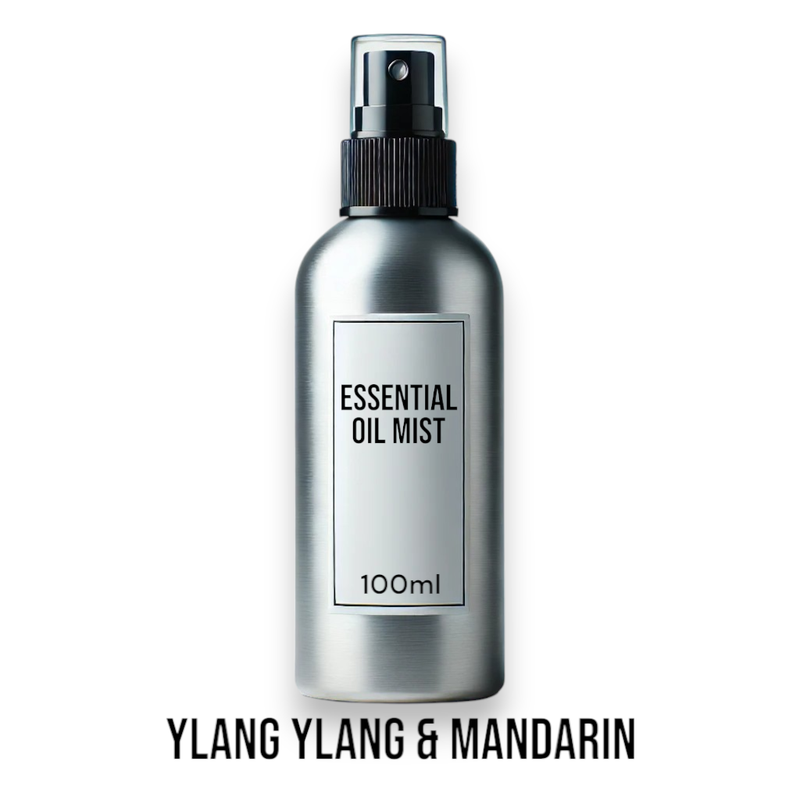 100ml Sprej s Eteričnim Uljima Ylang Ylang & Mandarina - Bez Etikete
