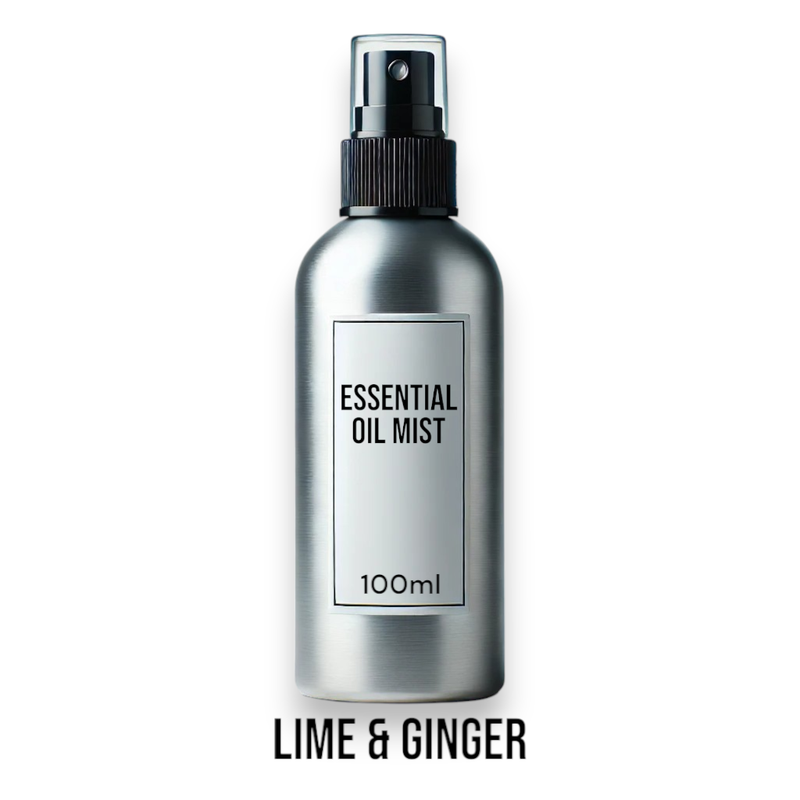 100ml Sprej s Eteričnim Uljima Limeta i Đumbir - Bez Etikete