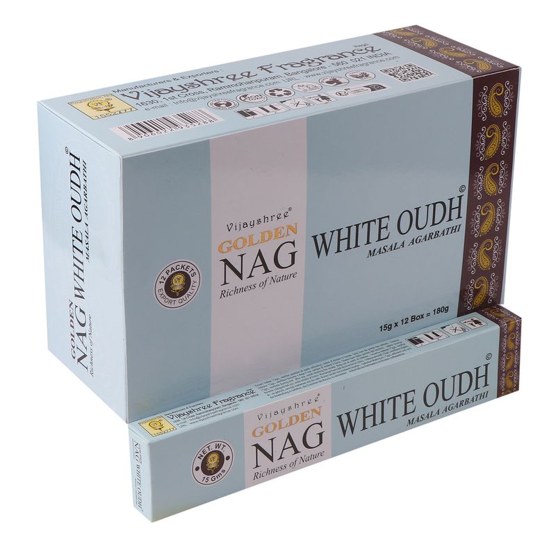 Golden Nag Mirisni Štapići 15g - Bijeli Agar
