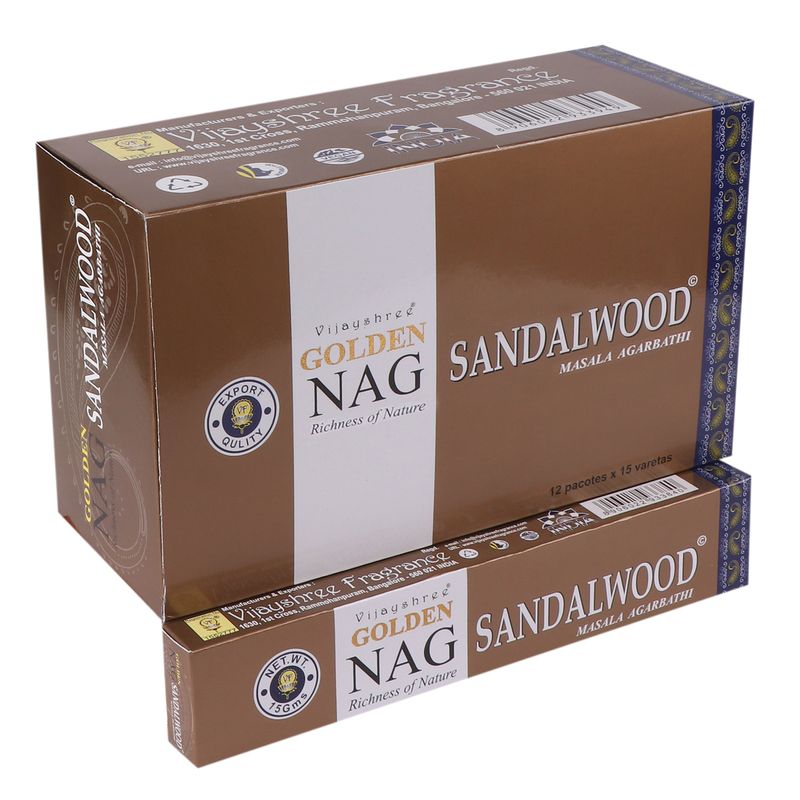 Golden Nag Mirisni Štapići 15g - Sandalovina