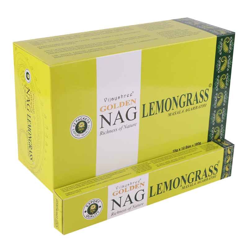 Golden Nag Mirisni Štapići 15g - Limunska Trava