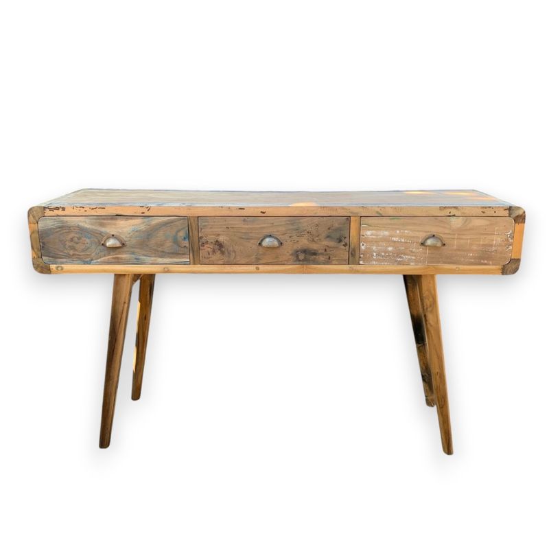 Konzolni Stol od Recikliranog Drva - 150x50x80cm
