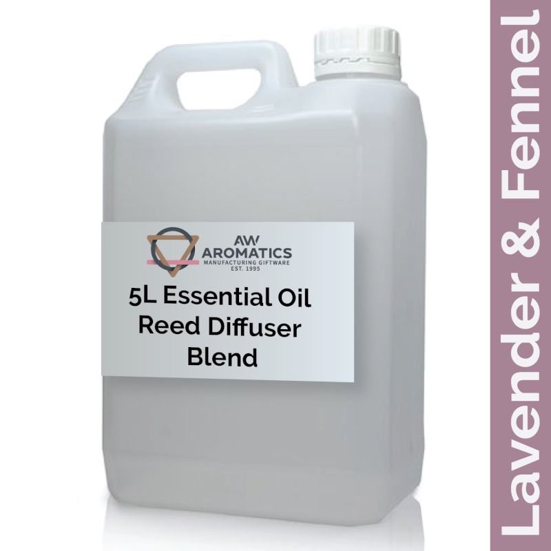 5l Blend Eteričnih Ulja za Difuzor sa Štapićima - Lavanda i Komorač