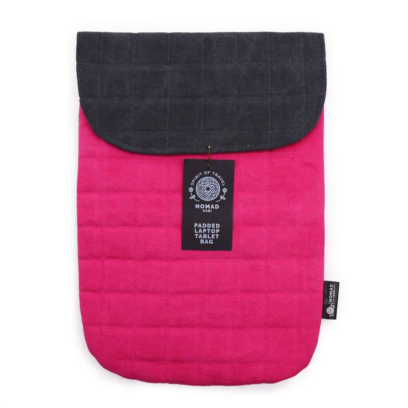 Podstavljena Futrola za Laptop – Pink – 14oz Stonewash