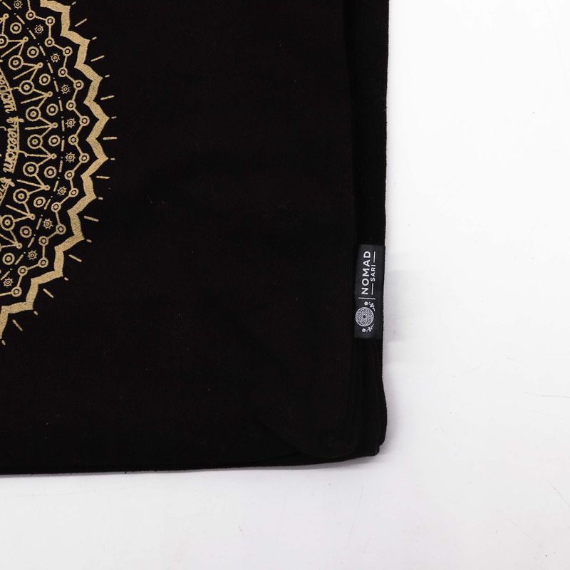 Velika Tote Torba (38x15x43 cm) Čokolada Stonewash 14oz – Mandala Slobode
