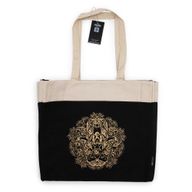 Velika Tote Torba (38x15x43 cm) Čokolada Stonewash 14oz – Hamsa Slobode
