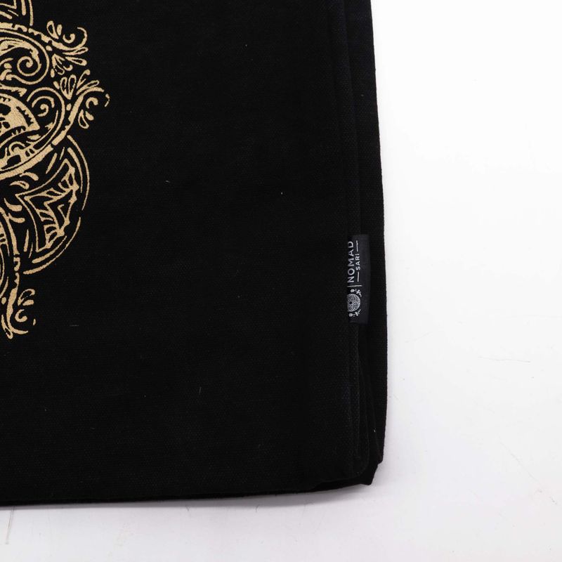 Velika Tote Torba (38x15x43 cm) Čokolada Stonewash 14oz – Hamsa Slobode